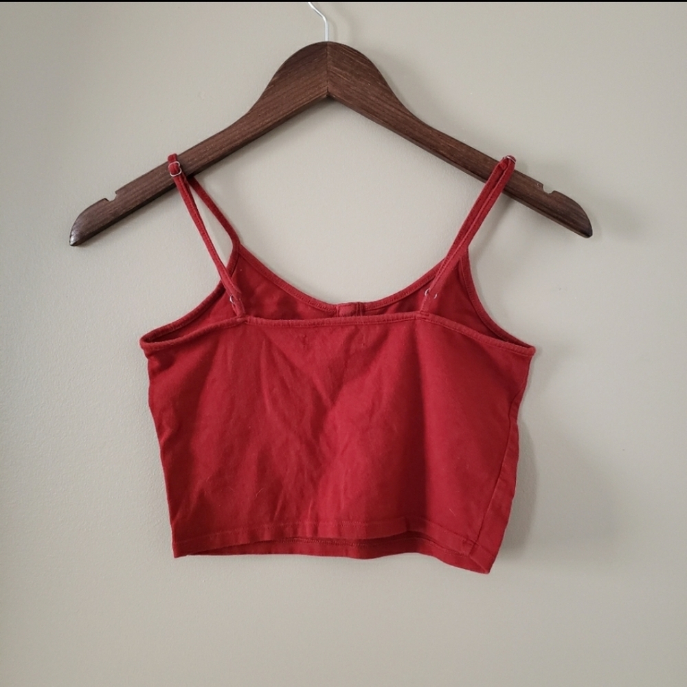 Rust Cropped Cami - Picture 4 of 4